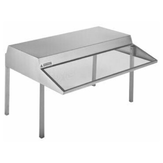 Atlas Metal OSC-2 Buffet Style Overshelf 35-3/4"W Single-sided