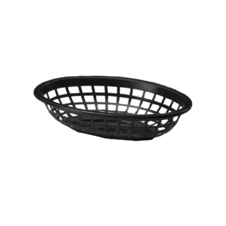 Tablecraft 1071BK Side Order Basket 8" X 5-1/4" X 2" Oval