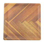 TableCraft Products 13156 - Aeris Collection™ Serving Plate, Tone On Tone, 11" X 11" X 0.5"