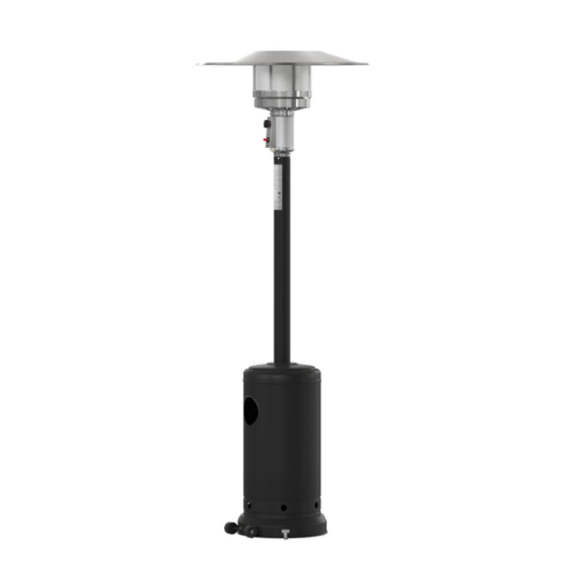 Flash Furniture NAN-HSS-AGH-BK-GG Sol Patio Outdoor Propane Heater 7-1/2' Tall