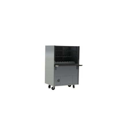 Skyfood Equipment CMDL-38T Charcoal Barbecue Grill Floor Model Stainless Steel Construction