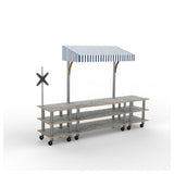 Steelite MGCMLA12GSWW Mogogo Modular Interactive Station Unique Gray