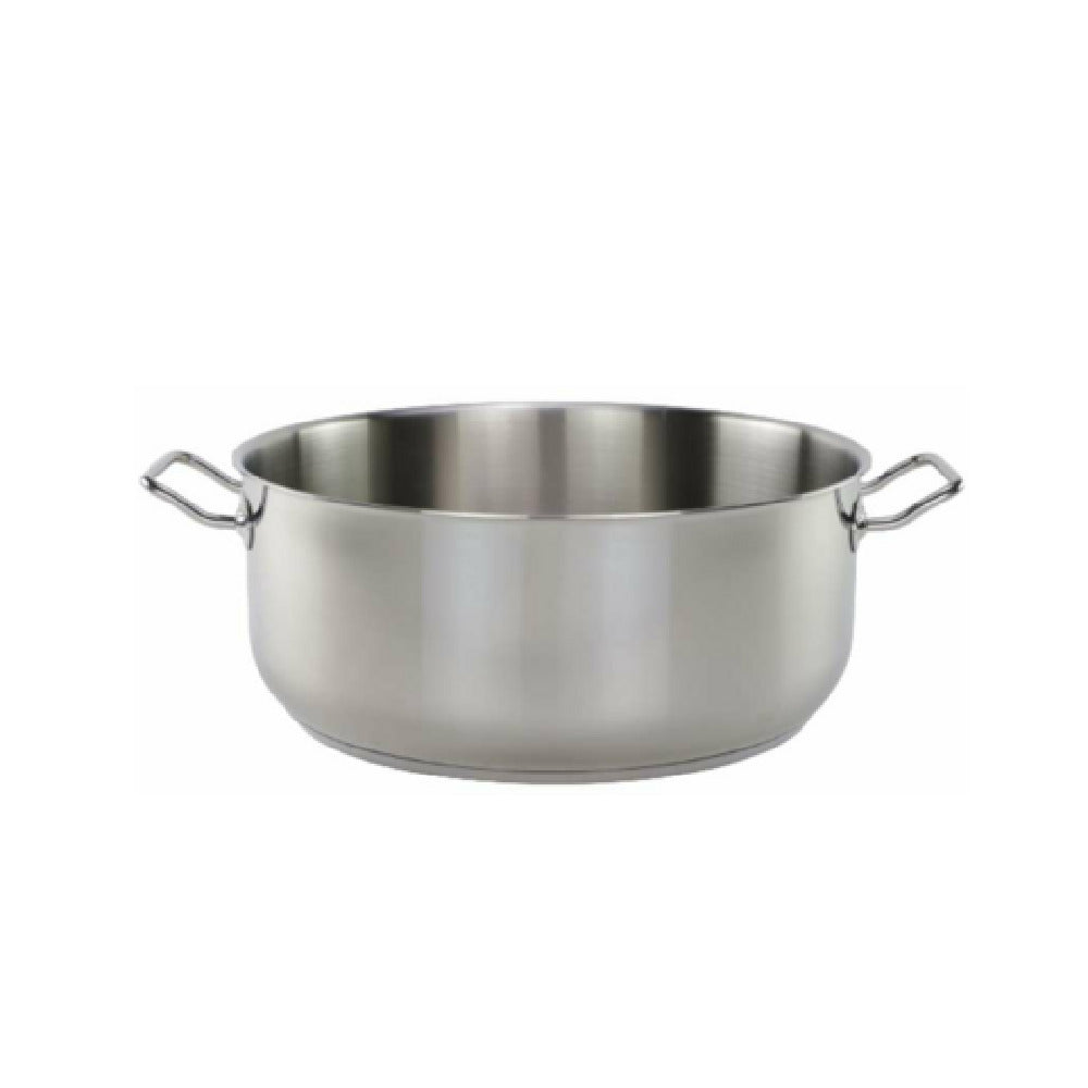 Tuxton WSBW-480 TUXSTEEL Braizer Pot 15 Qt. (14.1875" X 14.1875" X 5.6875"H O.A.)