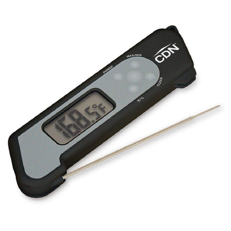 CDN TCT572-BK Folding Thermocouple Thermometer 58 To +572°F (-50 To +300°C)