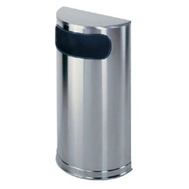 Rubbermaid FGSO8SSSPL - European Series Indoor Receptacle, 9 Gallon, 9" L X 18" W X 32" H