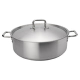 Browne Foodservice 5734030 Elements Brazier 30 Qt. 19-7/10" Dia. X 6-1/10"H