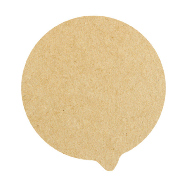 PacknWood 210OPCO204 - Opercover Kraft, 8.03"dia, Recycleable