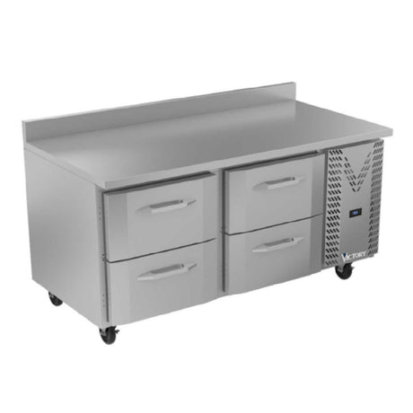 Victory VWRD67HC-4 Worktop Refrigerated Counter Powered By V-Core™ Two-section