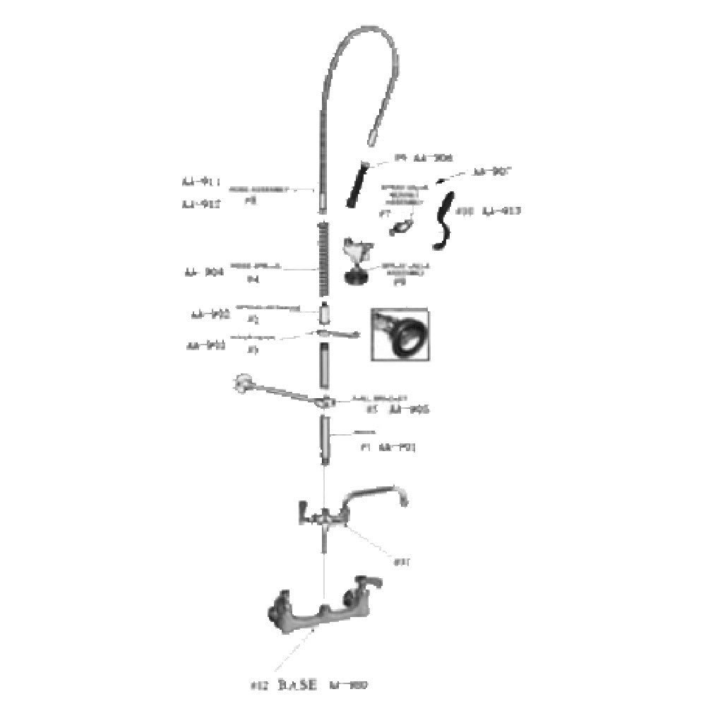 GSW USA AA-903G Riser Hook No Lead