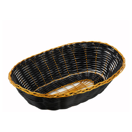 Winco PWBK-9V Woven Basket 9" X 7" X 2-3/4"H Oval