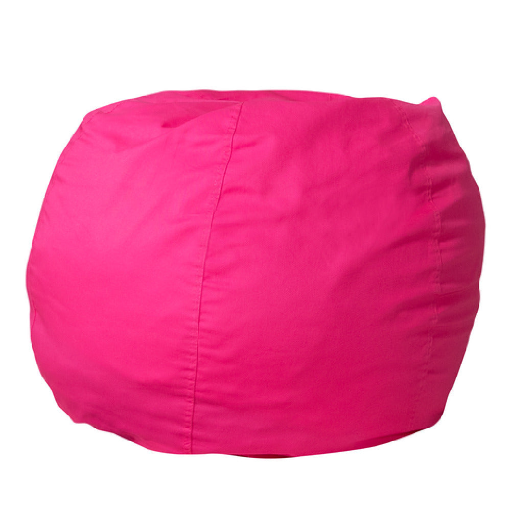 Flash Furniture DG-BEAN-SMALL-SOLID-HTPK-GG Bean Bag Chair Small Removable Slip Cover