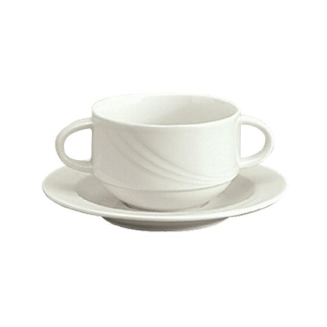 Libbey 9182730 (Formerly Syracuse China) Soup Cup 9-1/2 Oz. (H 2-3/8" T 3-7/8" F 2-1/8")