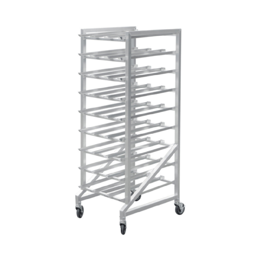 Hubert 90291 - Mobile Can Rack, Full Size Fully Welded, Fits #5/10 Cans