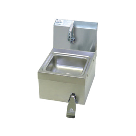 Advance Tabco 7-PS-63 Hand Sink Wall Mounted With Skirt 9" Wide X 9" Front-to-back X 5" Deep Bowl