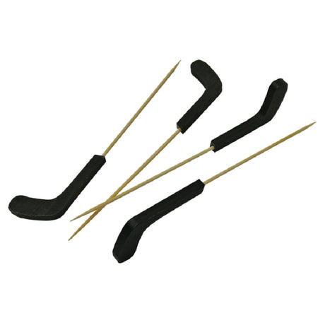 PacknWood 210BBHOCKEY - Hockey Skewer, 4.75", Biodegradable