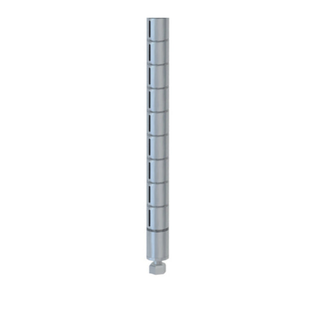 Metro 86PQ QwikSLOT™ Post 86-5/8"H With Slots At 1" Intervals