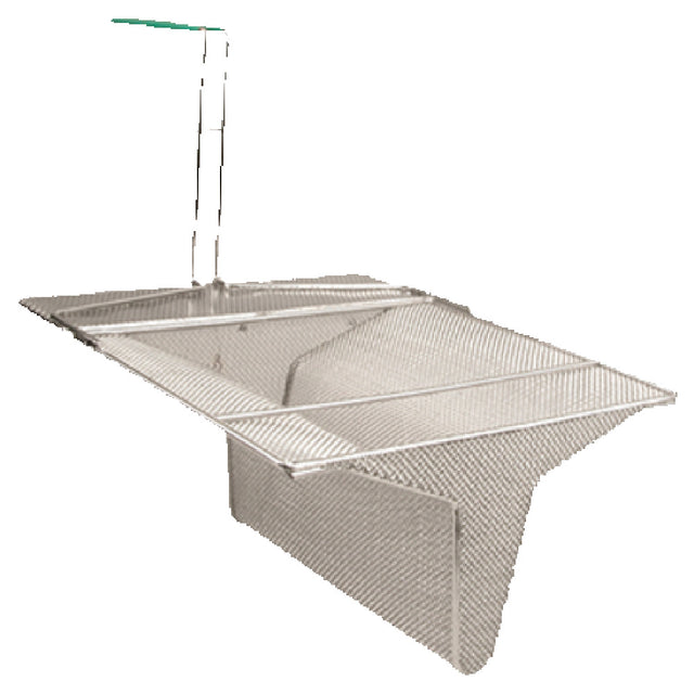 Franklin Machine Products 226-1094 Sediment Tray 14"L X 14" H X 12-3/8"W X 6-1/2"D Green Handle