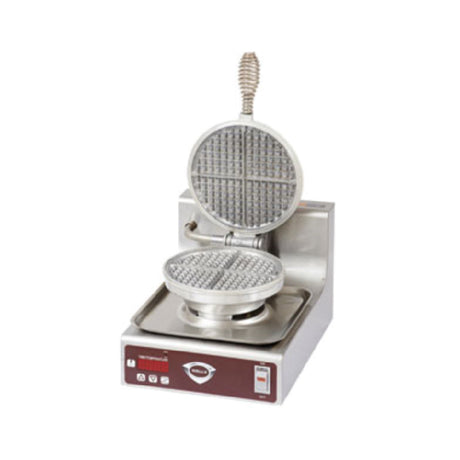 Wells WB-1E Waffle Baker Single Round Waffle Grid Cast Aluminum Grids