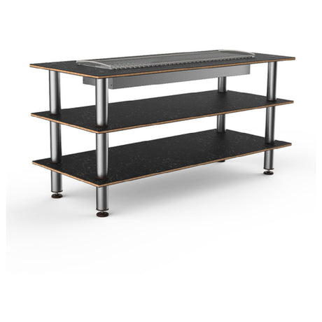 Steelite MGCMLD06MSXF Mogogo Buffet Solutions Modular Heat Table 3-tier 71" X 29-1/2" X 35"H