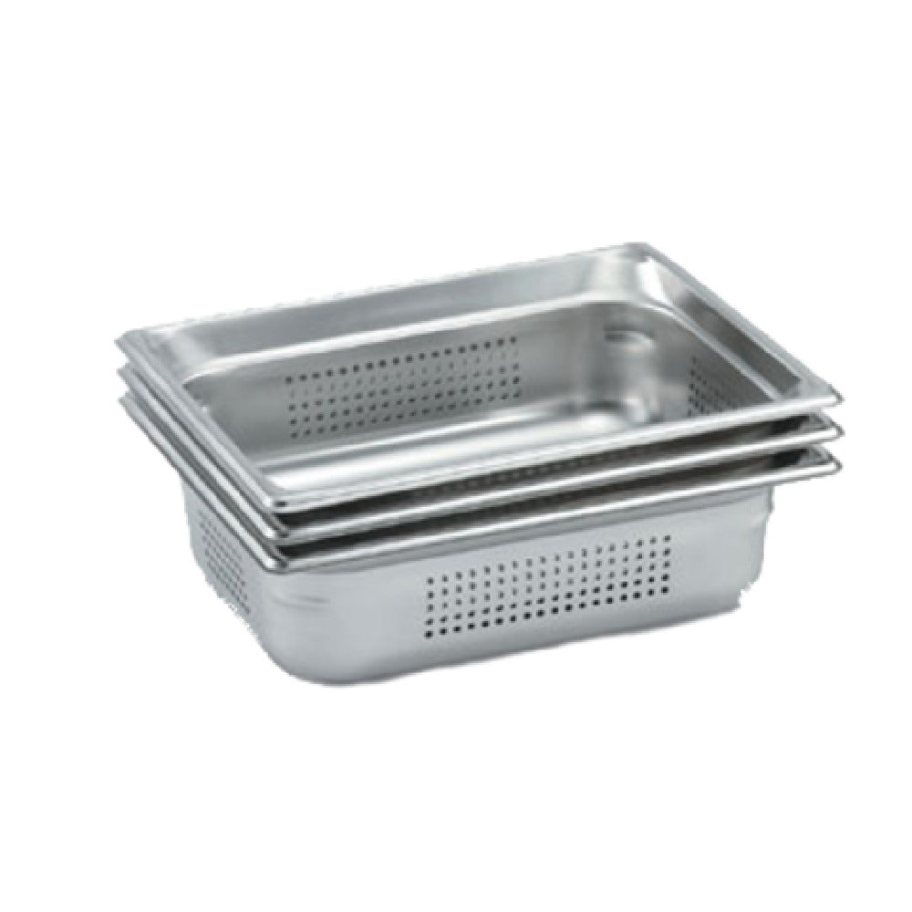 Vollrath 90213 Super Pan 3® 1/2 GN Food Pan Perforated 1-1/2" Deep (40mm)