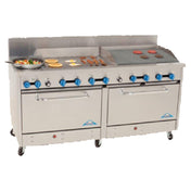 Comstock-Castle 2F330-30-2.5RB Range Gas 72" Wide