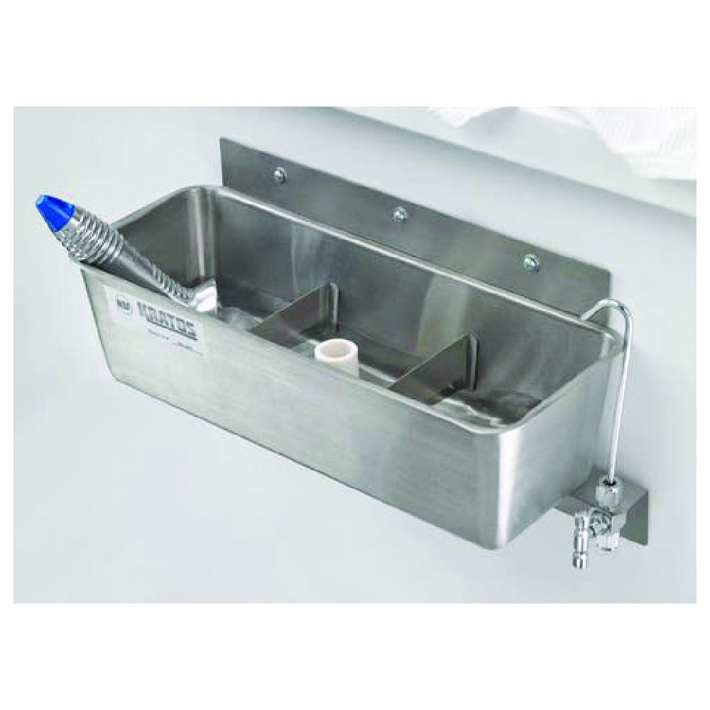 Hubert 27138 - Kratos Ice Cream Dipper Well And Faucet Set, 15"