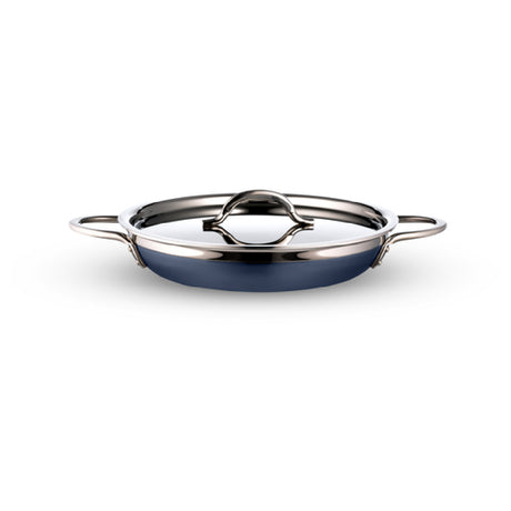 Bon Chef 71306-CF2-CB - Country French X Saute Pan/Skillet, 3 Qt. 4 Oz., 11-3/4" Dia. X 2-3/8"H
