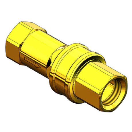 T&S Brass AG-5C Safe-T-Link Gas Appliance Connectors Quick Disconnect 1/2" NPT