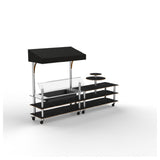 Steelite MGCMLE04MSBW Display Station Mixed Materials (minimum = Case Quantity 1 Per Case) (repack Item)