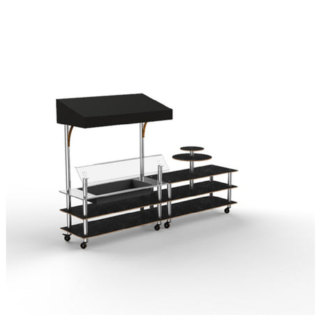 Steelite MGCMLE04MSBW Display Station Mixed Materials (minimum = Case Quantity 1 Per Case) (repack Item)