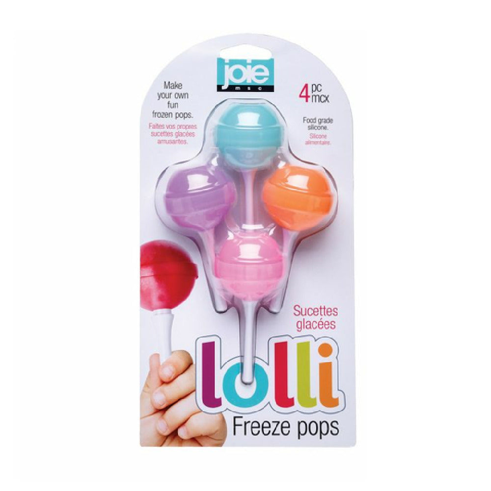 Harold Import Co. 48000 Joie's Lolli Freeze Pop Molds 4 Molds Dishwasher Safe