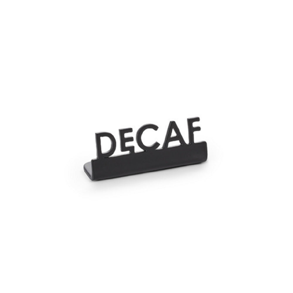 American Metalcraft MSBD2 - Sign, 0.625"W X 1.875"D X 0.75"H, Black (144 Each Per Case)