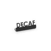 American Metalcraft MSBD2 - Sign, 0.625"W X 1.875"D X 0.75"H, Black (144 Each Per Case)