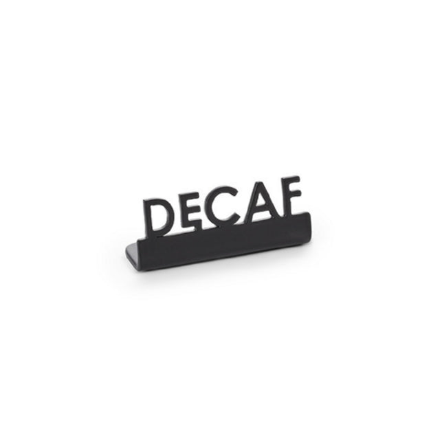 American Metalcraft MSBD2 - Sign, 0.625"W X 1.875"D X 0.75"H, Black (144 Each Per Case)