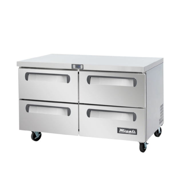 Migali Industries C-U60R-D-HC Work Top Freezer Undercounter 60"