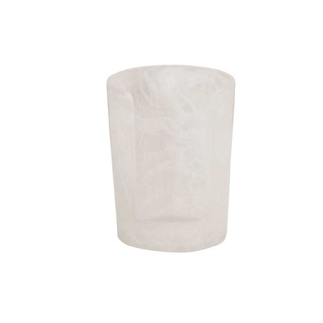 Cal Mil 23859-126 Cup Holder 4.25" Dia. X 8.25"H Features A Front Cutout