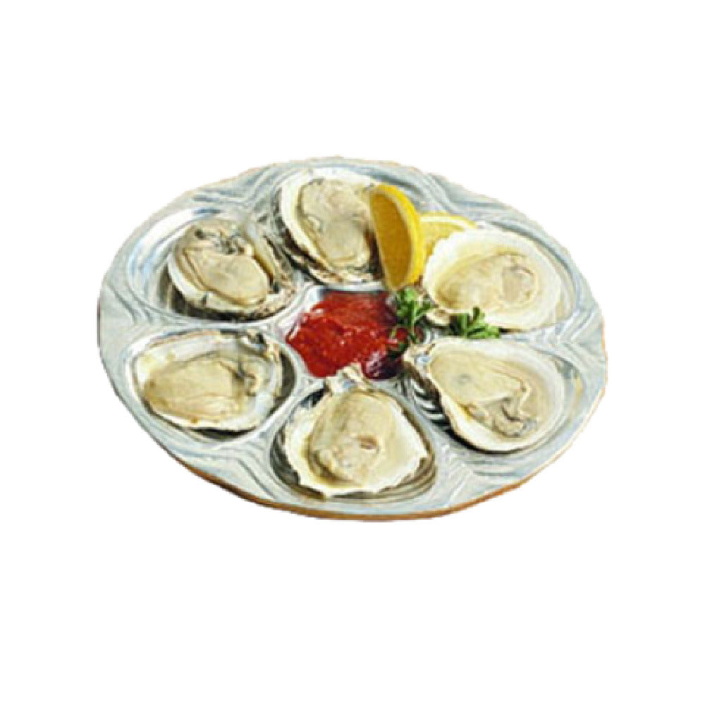 Bon Chef 5017ALLERGENLAVENDER - Oyster/Clam Plate, 10-1/2" Dia., Round