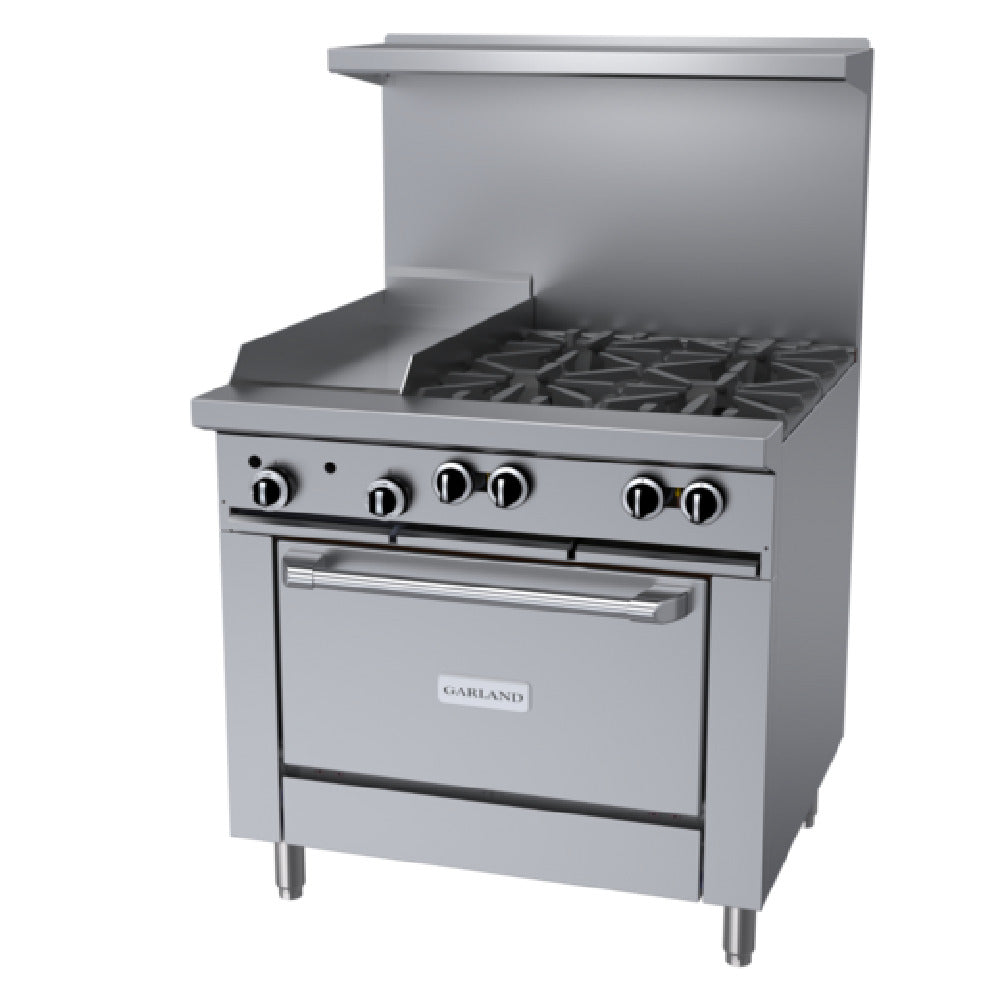 Garland Commercial Ranges G36-4G12C - G Starfire Pro Series Restaurant Range, Gas