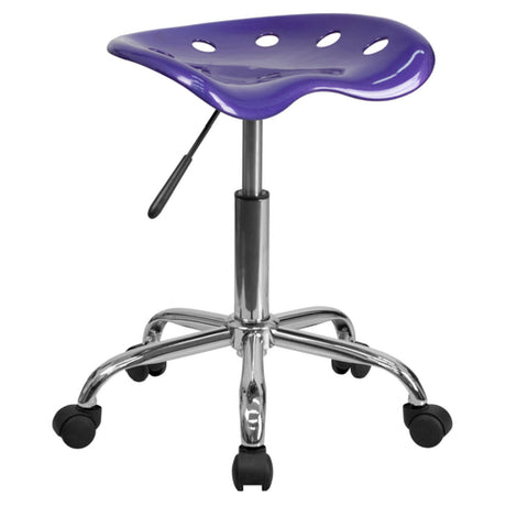 Flash Furniture LF-214A-VIOLET-GG Vibrant Stool 20-1/4" To 25-3/4" Adjustable Height