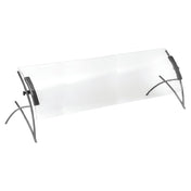 Hubert 11329 - ARCtistic Sneeze Guard, Self-service, 72" X 17" X 24"H