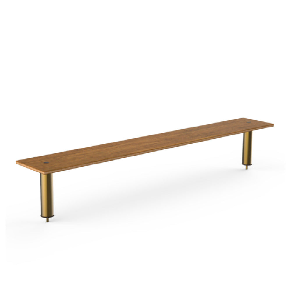 Steelite MGCIAY03BBXX - Classic Wide Display Shelf, 70.0" X 9.5" X 12.5", Modular