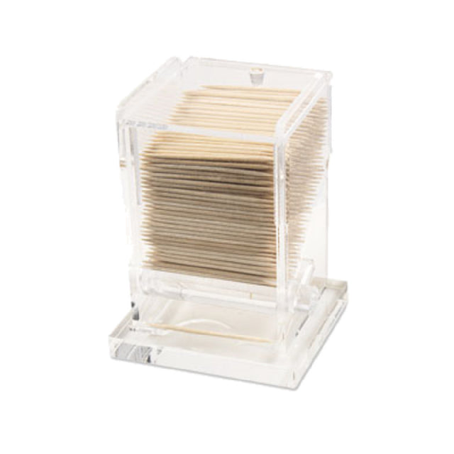 Alegacy Foodservice Products ALTD5PL Toothpick Dispenser 4-1/2" Plastic (individually Boxed)