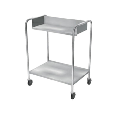 Duke 96 AeroServ™ Portable Tray Stand 31"W X 20"D X 41"H 14 Gauge Stainless Top & Bottom Shelves