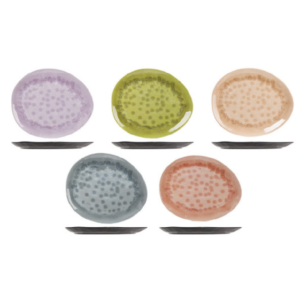 Tableware Solutions USA 5321020 Plate 20 X 16 Cm (7.8 X 6.2") Dia. Pebble