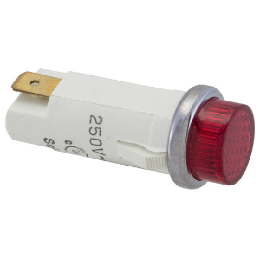 Franklin Machine Products 563-1002 Indicator Light 3/16" Tab Terminals White Plastic Body