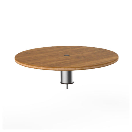 Steelite MGCIAY05BSXX - Round Low Display Shelf, 24.0" X 6.5", Modular
