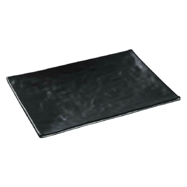 Yanco BP-2012 Black Pearl Plate 12"L X 8-1/4"W Rectangular