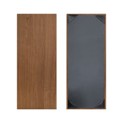 Risch SHERWOOD-1V 4.25X11 Sherwood Hardback Faux-wood Menu Cover (specify Color)