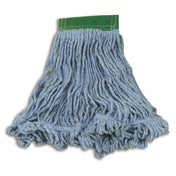 Rubbermaid FGD25206BL00 - Super Stitch® Mop Head, Medium, 4-ply Cotton/synthetic Blend