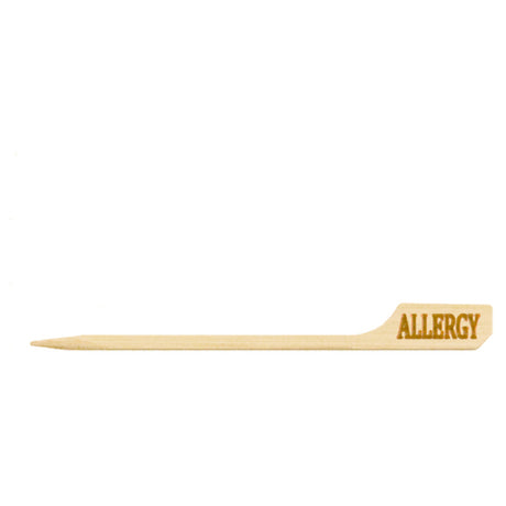 PacknWood 209BBTGAL - Food Information Picks, 3.5"H X 0.03"W, "ALLEGRY"